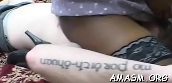 Captivating hottie moans loud
